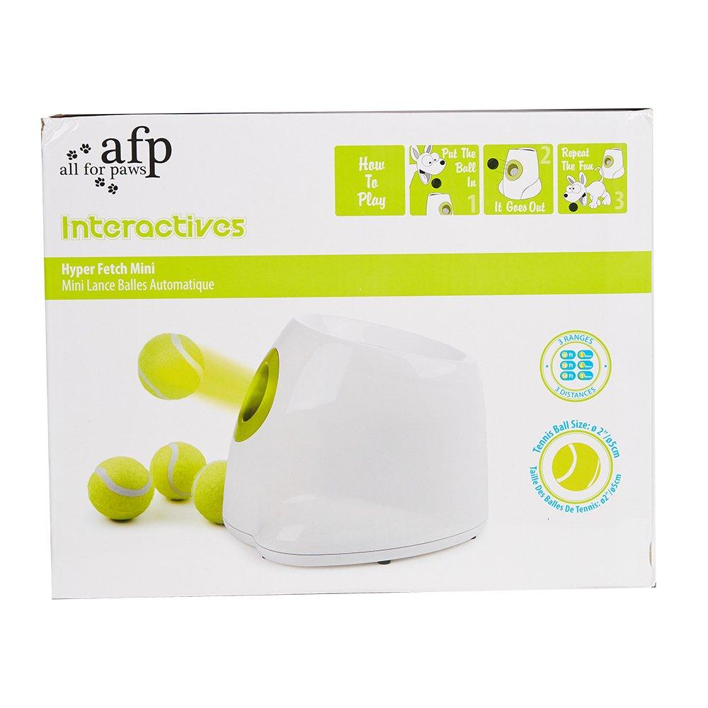 Mini lanceur de balles pour chiens - Petit lanceur de jouets interactif pour animaux de compagnie